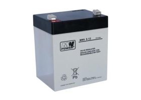 MW Power MWS 5Ah/12V akumulator AGM (90*101*70mm) Fast-on 187 (T1)