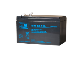 MW Power MW 12Ah/12V akumulator AGM (151*98*100mm) Fast-on 250 (T2)