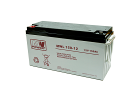 MW Power MWL 150Ah/12V akumulator AGM (485*171*233mm) Śruba M8 (T60)