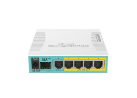 Mikrotik RouterBoard RB960PGS hEX PoE, 5xGbit, 800MHz, 128MB, USB, L4