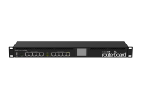 Mikrotik RouterBoard RB2011UiAS-RM 5xLAN, 5xGbit, 1xSFP, 600MHz, 128MB, LCD RACK L5