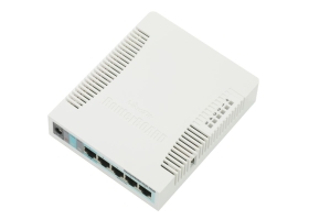 Mikrotik RouterBoard RB951G-2HnD 5x Gbit 600MHz 128MB WiFi POE L4