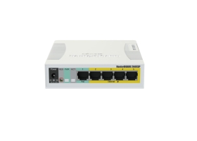 Mikrotik RouterBoard CSS106-1G-4P-1S 5xGbit, 1xSFP, Smart Switch, SwOS, POE out (RB260GSP)